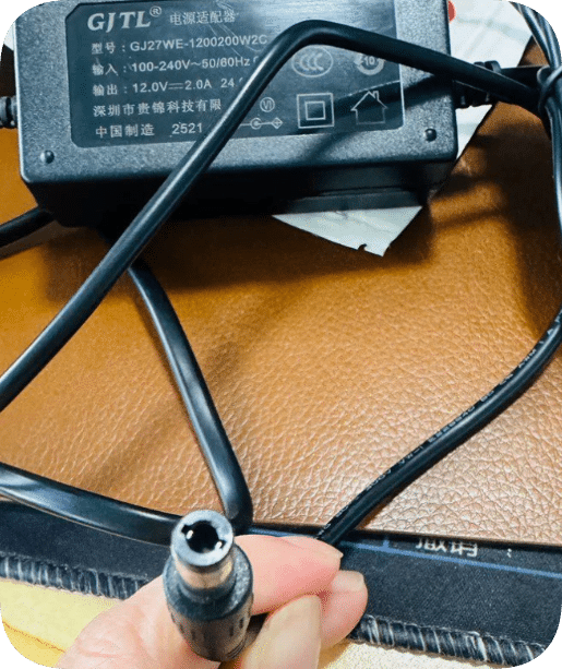 *Brand NEW*12V 2A Power Supply Model GJ27WE-1200200W2C)Round Connector (5.5x2.5mm) Transformer/Charger Adapter